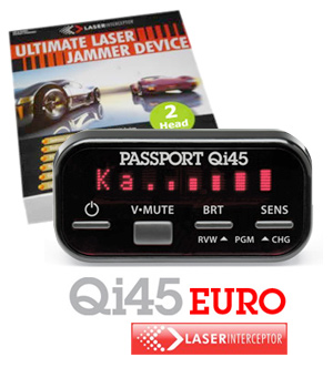 Laser Interceptor + Escort Qi45 Euro
