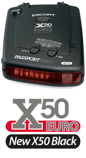 Escort Passport X50 Euro